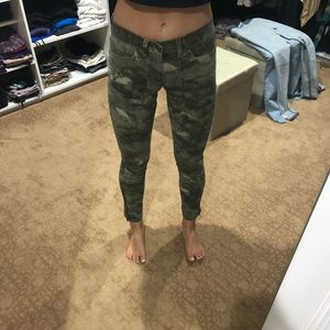 Camo jeans